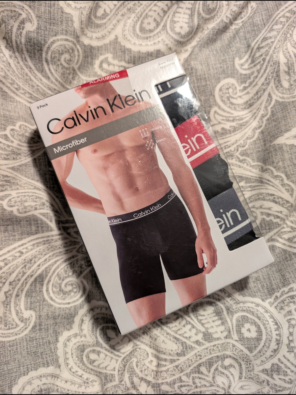 Calvin Klein Microfiber Boxer Brief 3-Pack